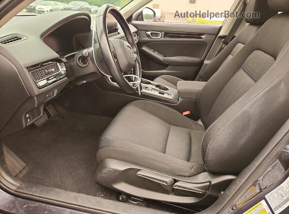 2HGFE1F7XNH305502 2022 HONDA CIVIC Угольный Вид салона спереди