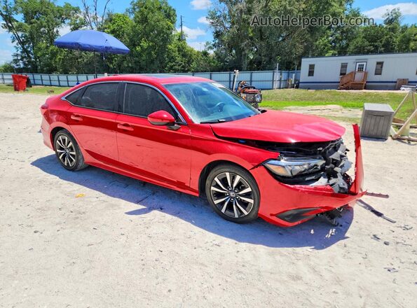 2HGFE1F7XPH300562 2023 HONDA CIVIC Red Delantero derecho