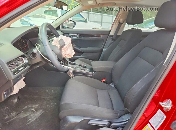 2HGFE1F7XPH300562 2023 HONDA CIVIC Red Vista interior delantera