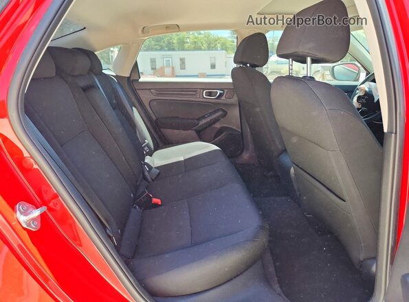 2HGFE1F7XPH300562 2023 HONDA CIVIC Red Vista interior trasera