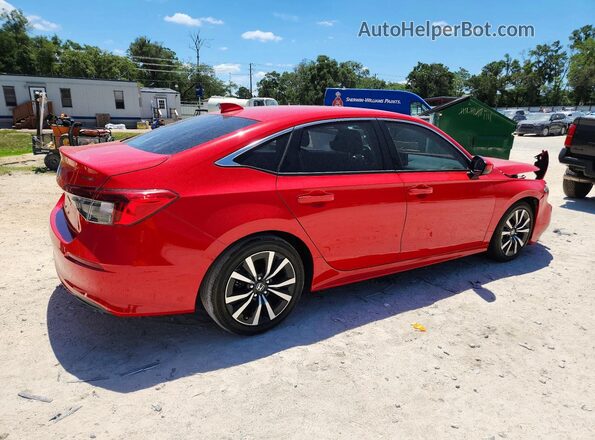 2HGFE1F7XPH300562 2023 HONDA CIVIC Red Trasero derecho