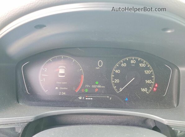 2HGFE1F7XRH301357 2024 HONDA CIVIC Gray Instrument cluster view