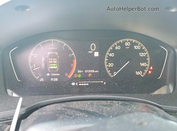 2HGFE1F7XRH311130 2024 HONDA CIVIC Gray Widok zestawu wskaźników