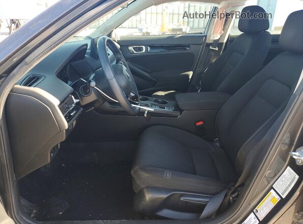2HGFE1F7XRH311130 2024 HONDA CIVIC Gray Widok wnętrza z przodu