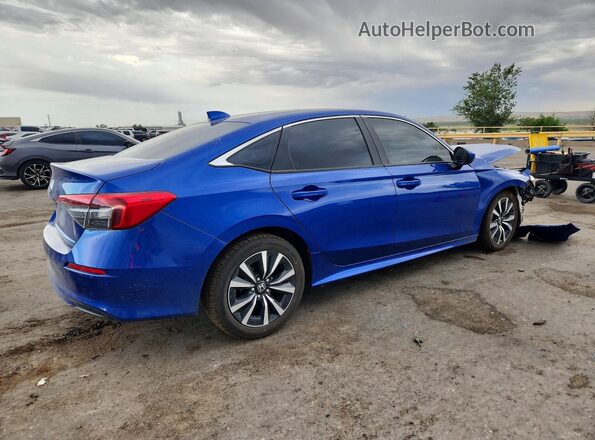 2HGFE1F7XRH336514 2024 HONDA CIVIC Blue უკანა მარჯვენა