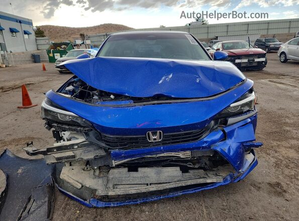 2HGFE1F7XRH336514 2024 HONDA CIVIC Blue წინა ხედი