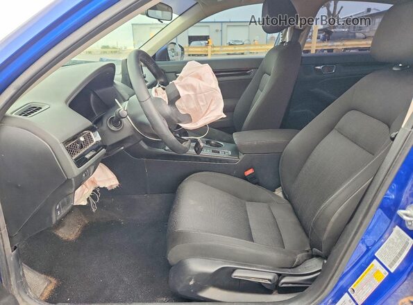 2HGFE1F7XRH336514 2024 HONDA CIVIC Blue წინა სალონის ხედი