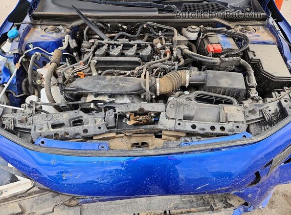 2HGFE1F7XRH336514 2024 HONDA CIVIC Blue უკანა სალონის ხედი