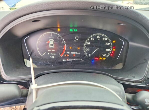 2HGFE1F7XRH336514 2024 HONDA CIVIC Blue ხელსაწყოთა პანელის ხედი
