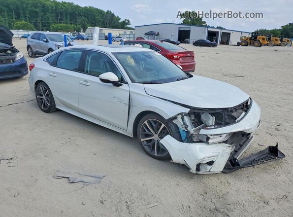 2HGFE1F90NH302061 2022 HONDA CIVIC Белый Передняя правая четверть
