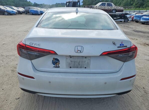 2HGFE1F90NH302061 2022 HONDA CIVIC Белый Вид сзади