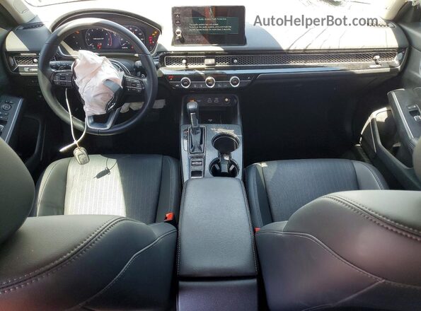 2HGFE1F90PH314567 2023 HONDA CIVIC Белый Вид панели приборов