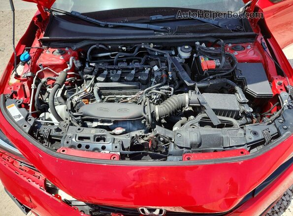 2HGFE1F90RH302681 2024 HONDA CIVIC Красный Вид задней части салона