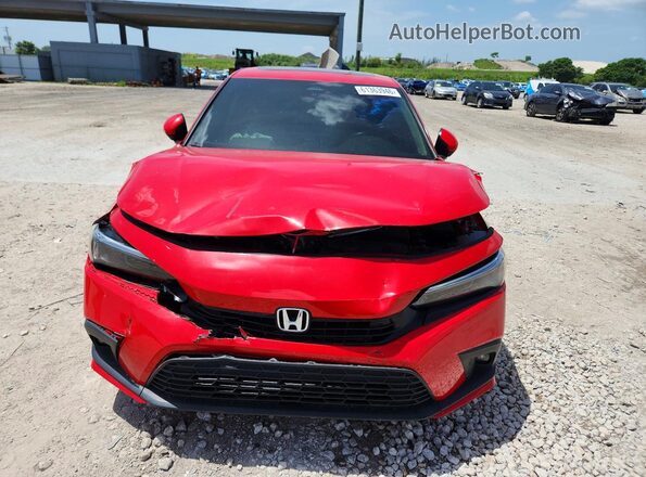 2HGFE1F90RH302681 2024 HONDA CIVIC Красный Вид спереди