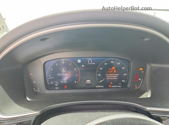 2HGFE1F90RH323918 2024 HONDA CIVIC White ხელსაწყოთა პანელის ხედი