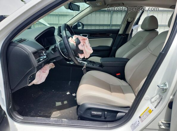 2HGFE1F90RH323918 2024 HONDA CIVIC White წინა სალონის ხედი