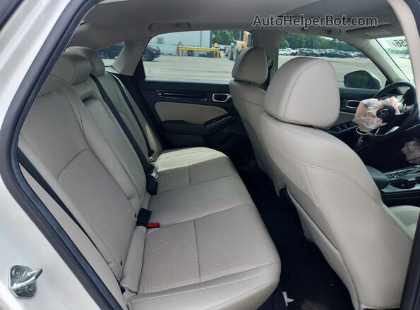 2HGFE1F90RH323918 2024 HONDA CIVIC White უკანა სავარძლების ხედი