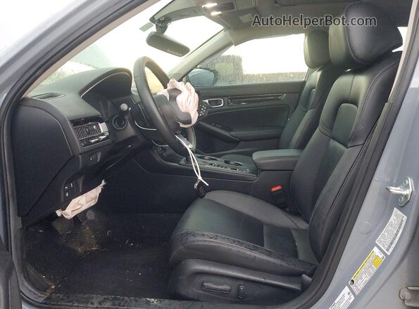 2HGFE1F90RH325281 2024 HONDA CIVIC Gray Widok wnętrza z przodu