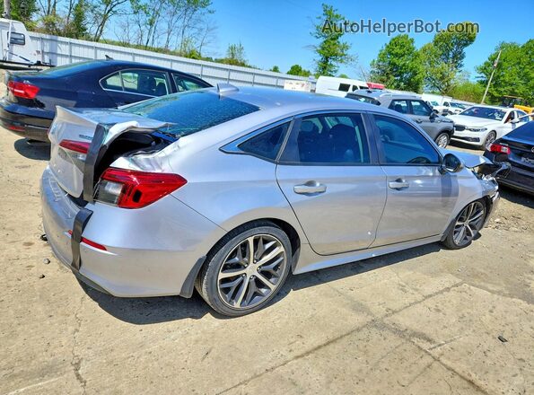 2HGFE1F91NH307821 2022 HONDA CIVIC Серебряный Задняя правая четверть