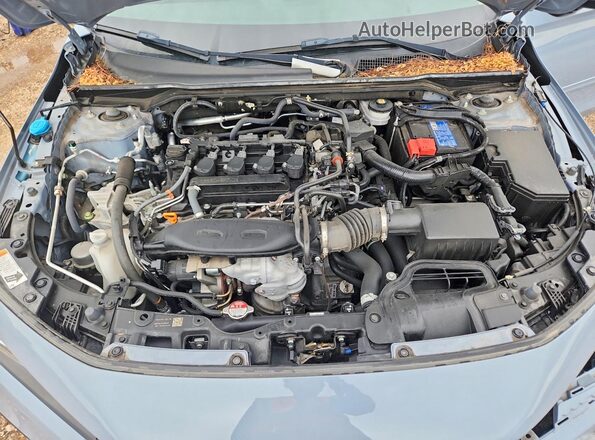 2HGFE1F91PH313752 2023 HONDA CIVIC Gray Вид задньої частини салону