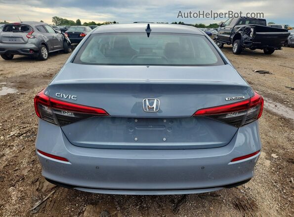 2HGFE1F91PH313752 2023 HONDA CIVIC Gray Вид ззаду