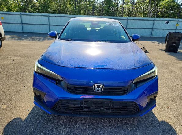 2HGFE1F91RH312135 2024 HONDA CIVIC Blue Widok z przodu