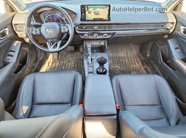 2HGFE1F91RH312135 2024 HONDA CIVIC Blue Widok deski rozdzielczej