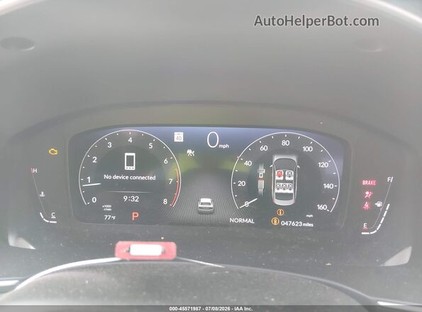 2HGFE1F91RH315214 2024 HONDA CIVIC Gray Vista de los asientos traseros