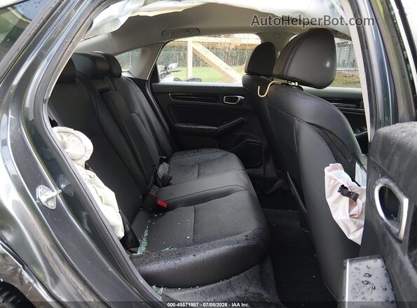 2HGFE1F91RH315214 2024 HONDA CIVIC Gray Vista de la etiqueta del VIN