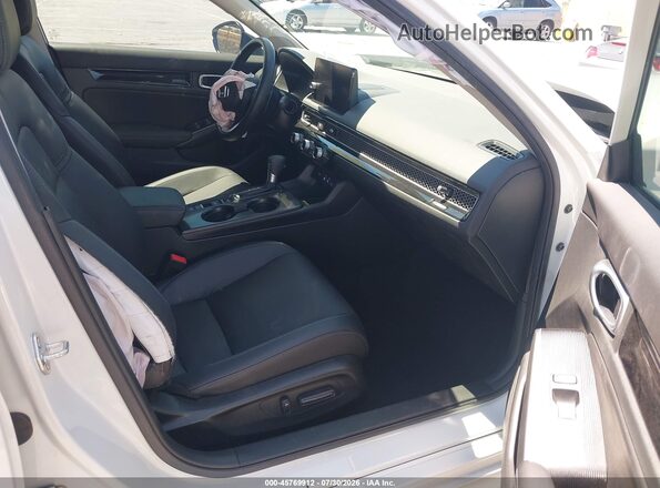 2HGFE1F91RH317559 2024 HONDA CIVIC White Widok wnętrza z przodu