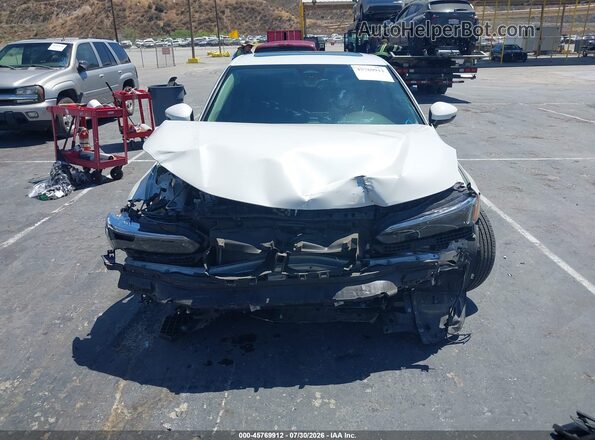 2HGFE1F91RH317559 2024 HONDA CIVIC White Widok zestawu wskaźników