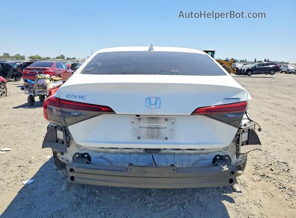 2HGFE1F91RH340839 2024 HONDA CIVIC White Widok z tyłu