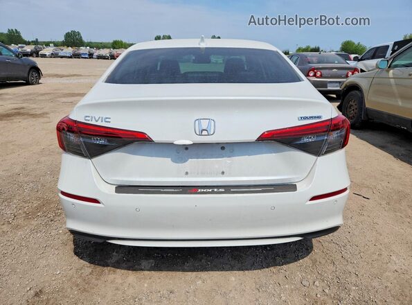 2HGFE1F92NH006216 2022 HONDA CIVIC White Հետևի տեսք