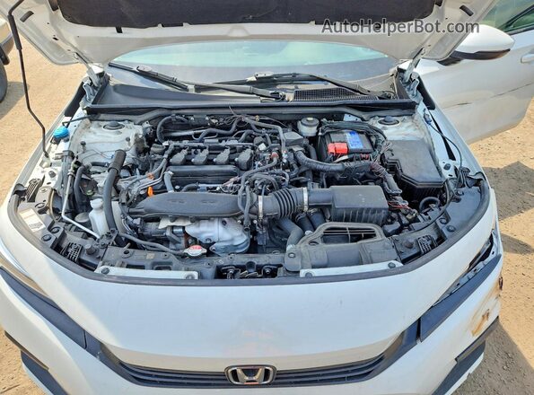2HGFE1F92NH006216 2022 HONDA CIVIC White Սալոնի հետևի տեսք