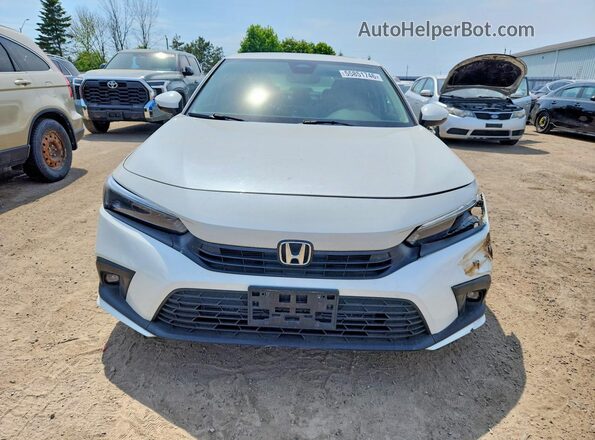 2HGFE1F92NH006216 2022 HONDA CIVIC White Դիմացի տեսք