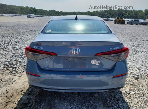 2HGFE1F92NH301087 2022 HONDA CIVIC Gray Հետևի տեսք