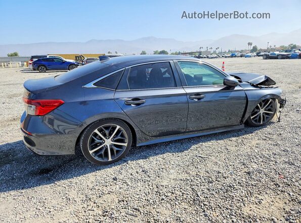 2HGFE1F92NH306242 2022 HONDA CIVIC Серый Задняя правая четверть