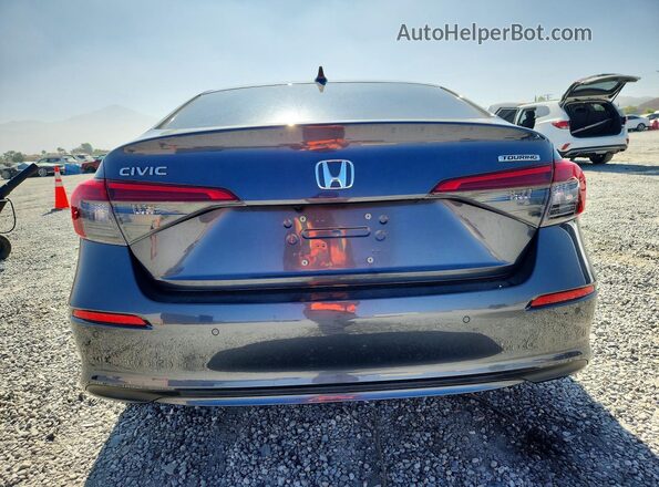 2HGFE1F92NH306242 2022 HONDA CIVIC Серый Вид сзади