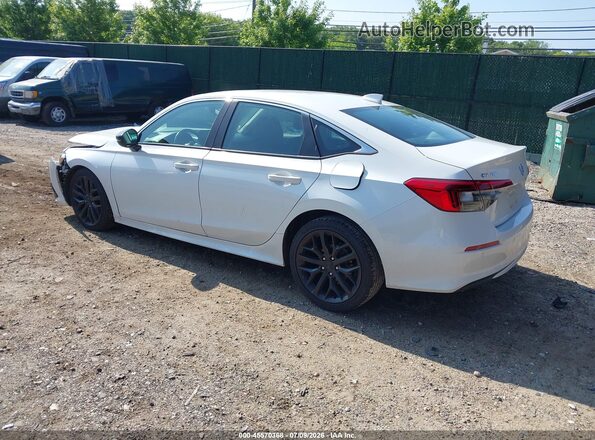2HGFE1F92NH318245 2022 HONDA CIVIC White Rear left