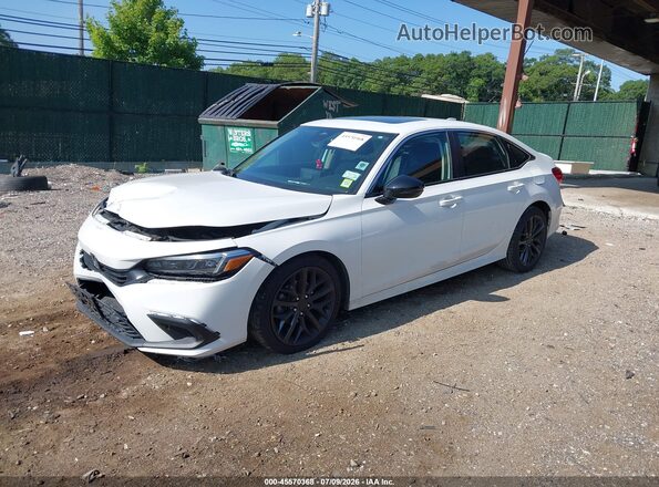 2HGFE1F92NH318245 2022 HONDA CIVIC White Front left