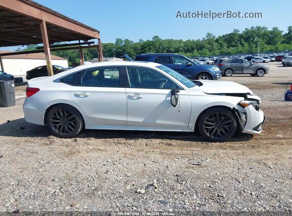 2HGFE1F92NH318245 2022 HONDA CIVIC White Rear interior view