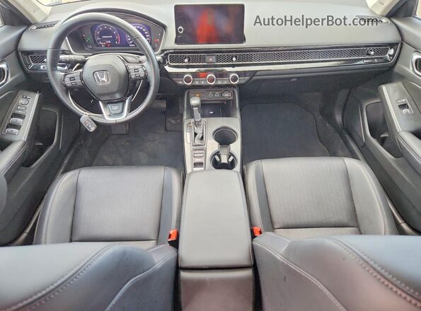 2HGFE1F93NH002756 2022 HONDA CIVIC Silver Dashboard view