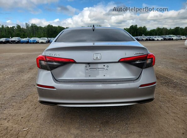 2HGFE1F93NH002756 2022 HONDA CIVIC Silver Rear view
