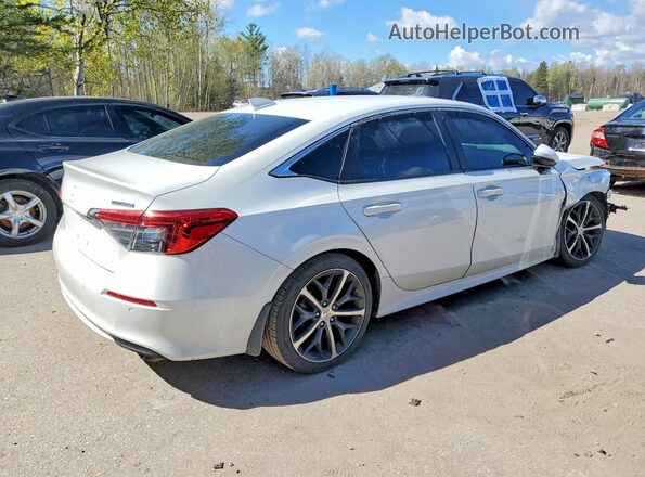 2HGFE1F93NH007357 2022 HONDA CIVIC White Rear right