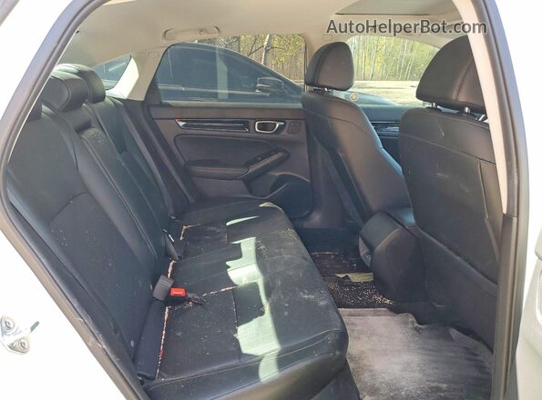 2HGFE1F93NH007357 2022 HONDA CIVIC White Rear seats view