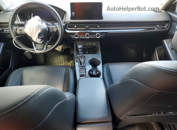 2HGFE1F93NH007357 2022 HONDA CIVIC White Dashboard view