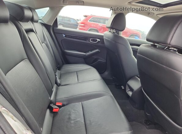 2HGFE1F93NH328590 2022 HONDA CIVIC Blue უკანა სავარძლების ხედი