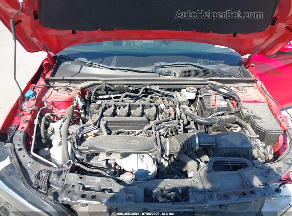 2HGFE1F93PH323456 2023 HONDA CIVIC Red უკანა ხედი