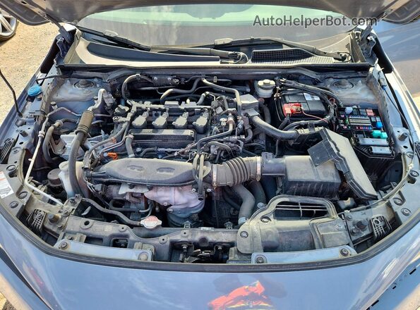 2HGFE1F94NH006475 2022 HONDA CIVIC Gray Widok wnętrza z tyłu