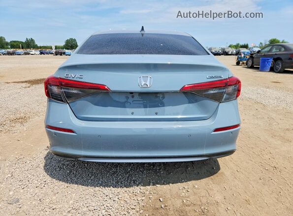 2HGFE1F94NH006475 2022 HONDA CIVIC Gray Widok z tyłu